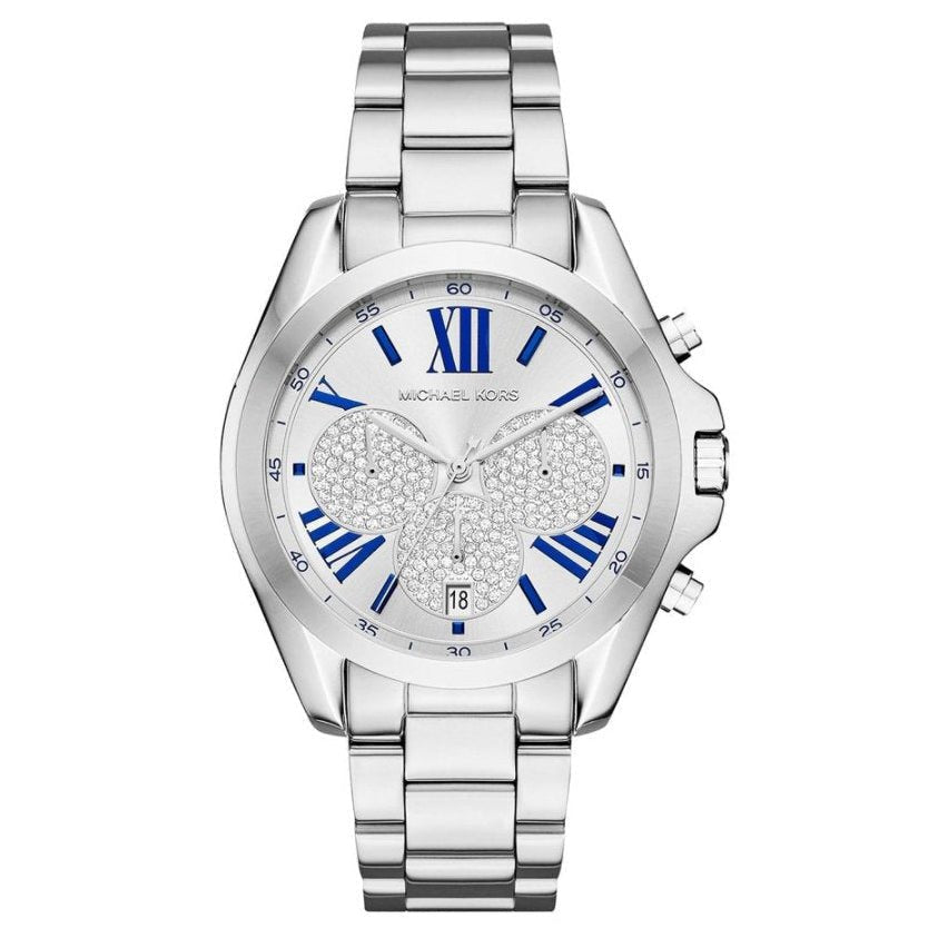 Michael Kors Ladies Bradshaw Gems Blue Watch - MK6320